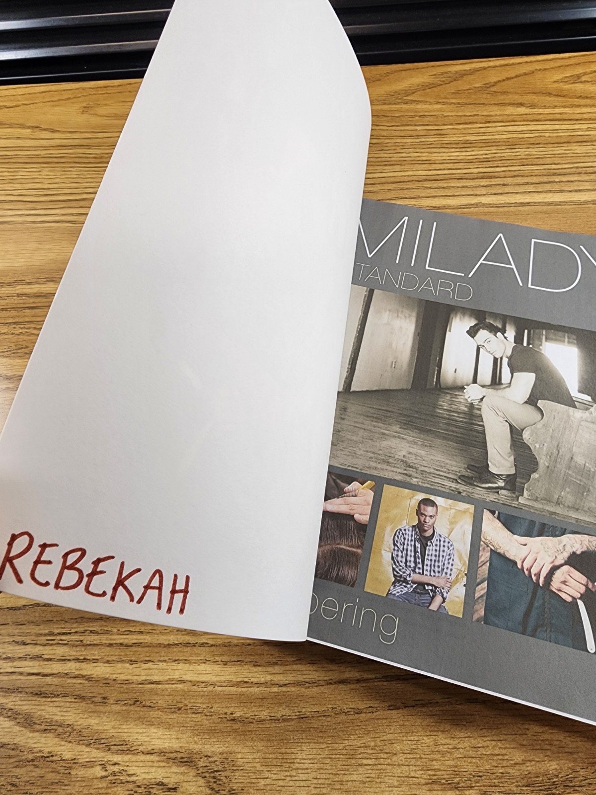 Milady Standard Barbering Custom Edition Textbook Cengage Learning 2017