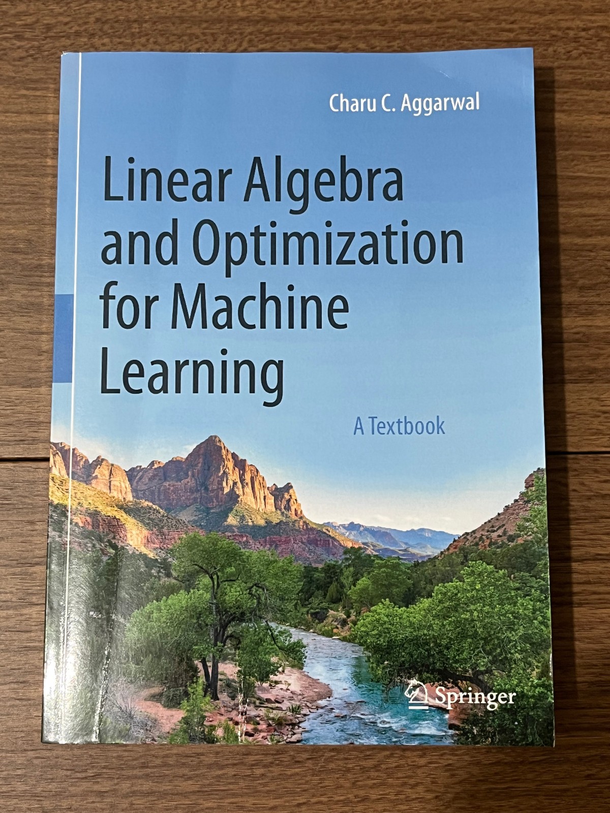 Linear Algebra and Optimization for Machine Learning: A Textbook