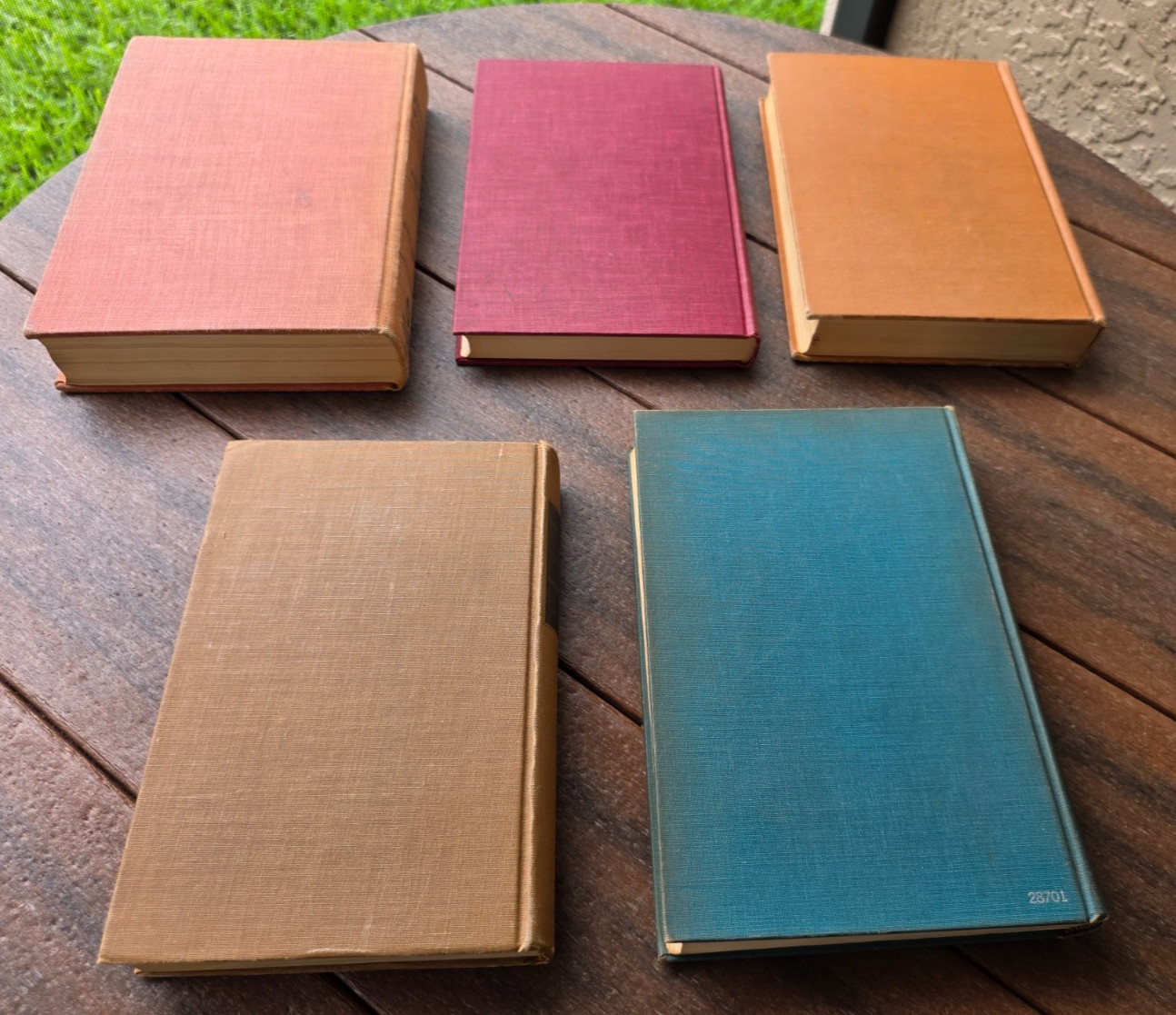 Lot of 5 vintage textbooks: Economics, Electronics, Paleontology, Law 1949-1963