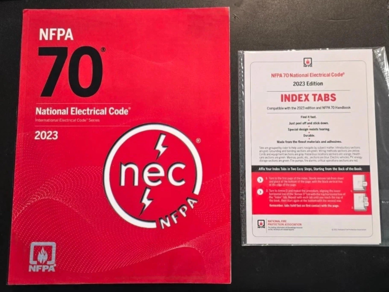 2023 NEC CODE BOOK NFPA 70 2023 Edition Paperback With EZ Tabs Free Shipping