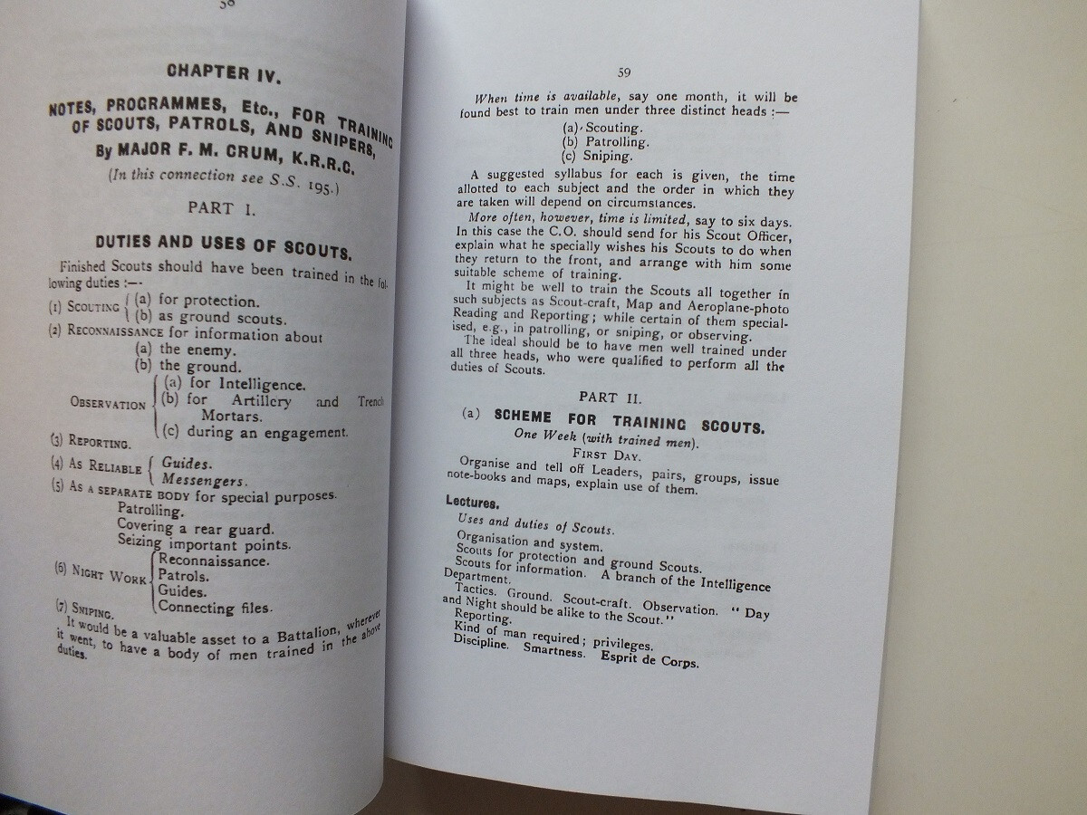 Notes for Commanding Officers: Senior Officers School, Aldershot 1918 *Reprint*