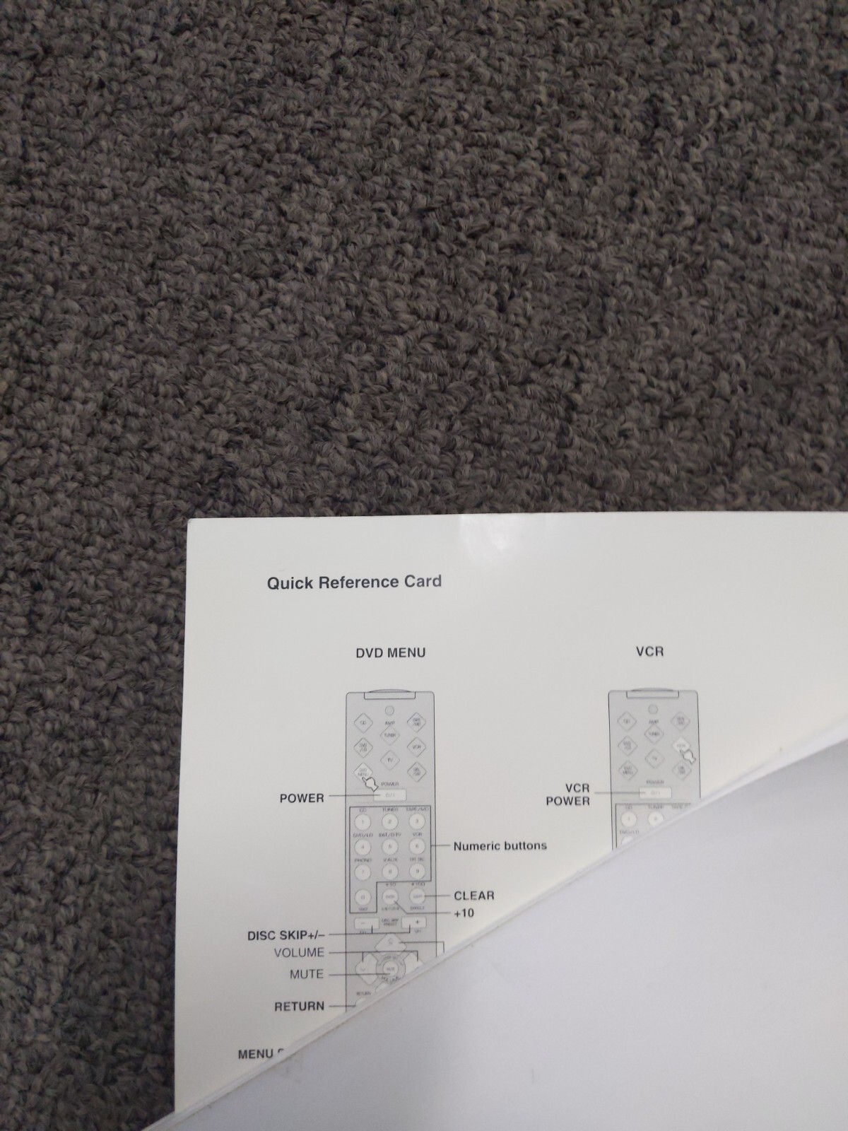 Yamaha RX-V496 OEM ORIGINAL Manual: 63 Pages & RARE QUICK REF CARD BONUS !!