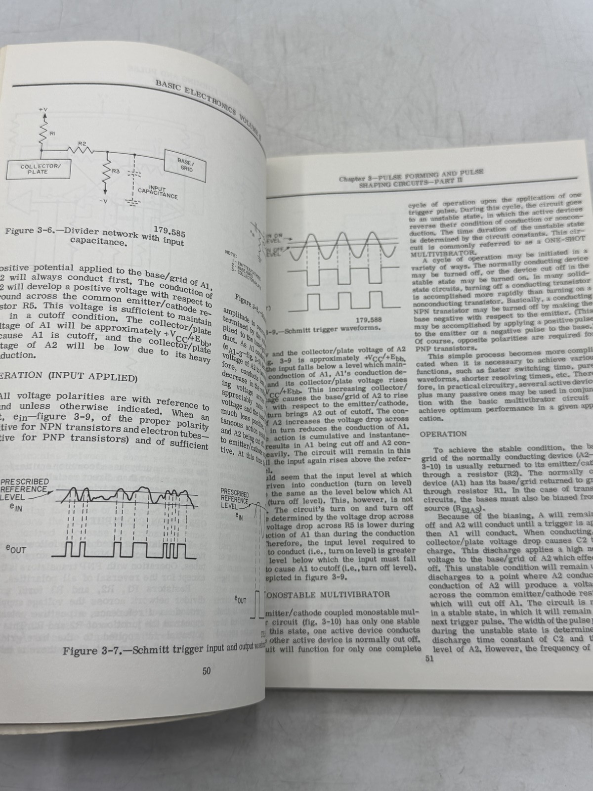 Basic Electronics Vol 1 & 2 Vintage Educational Book Set – GOOD