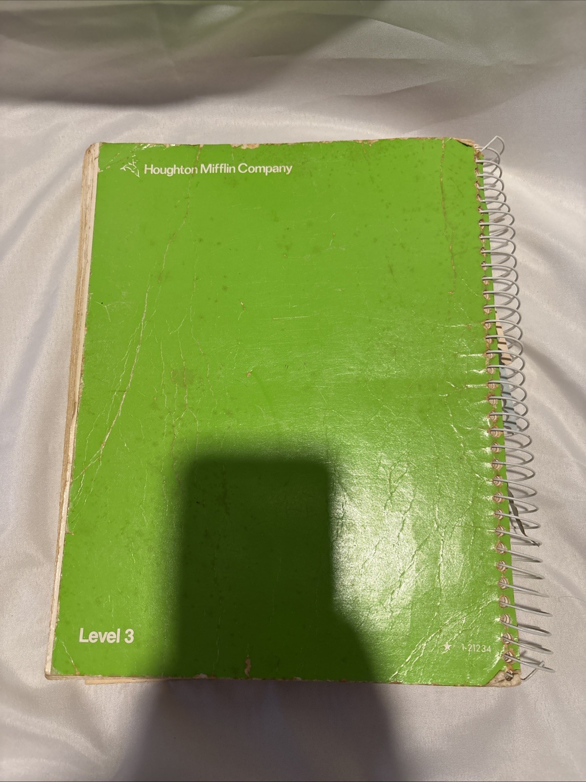 English Houghton Mifflin Teachers Edition K-8th Grade Level 3 Spiral Book