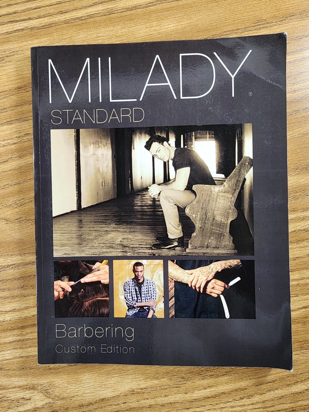 Milady Standard Barbering Custom Edition Textbook Cengage Learning 2017