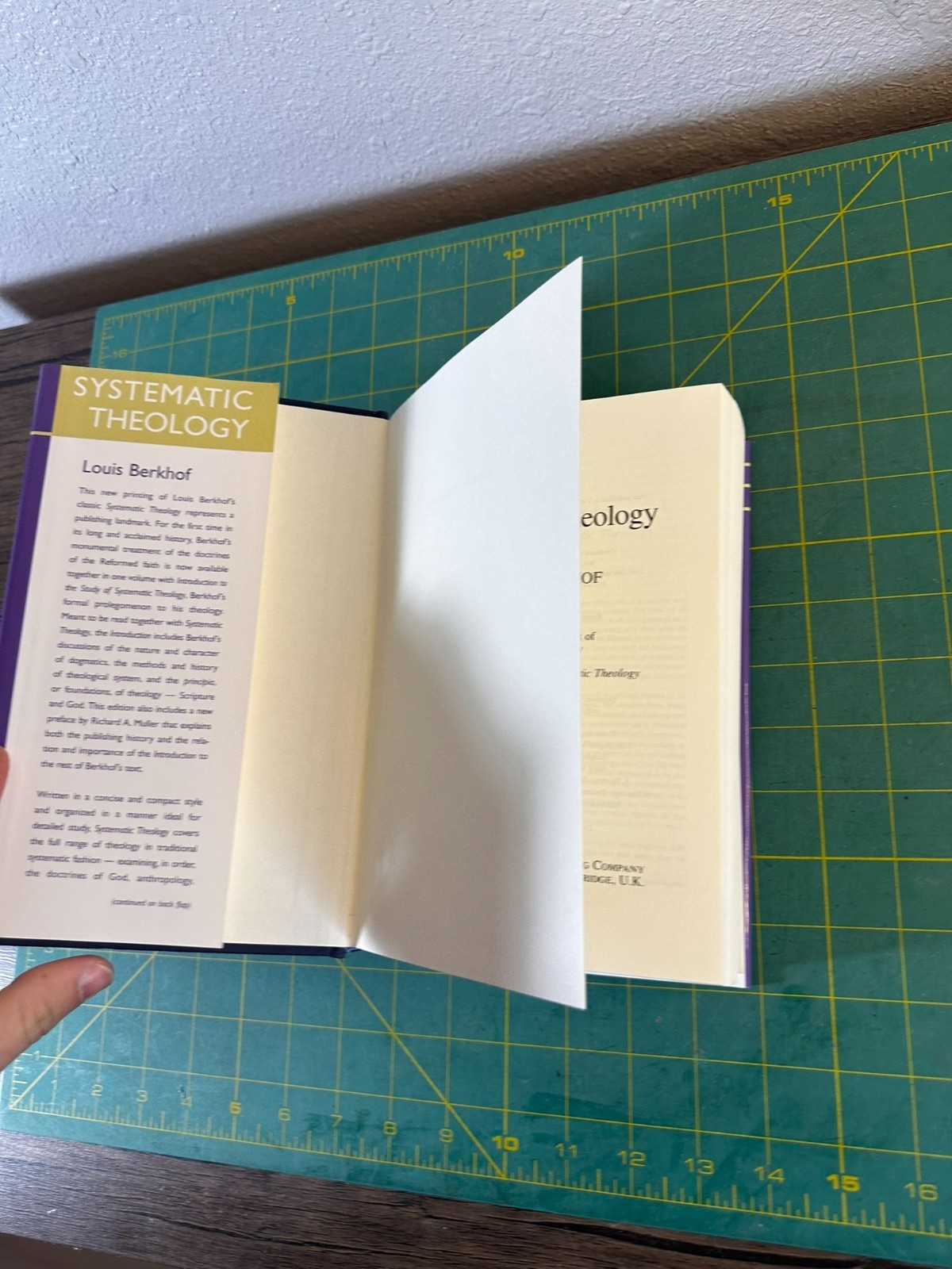 Systematic Theology – New Combined Edition by Louis Berkhof- Christian Hardcover