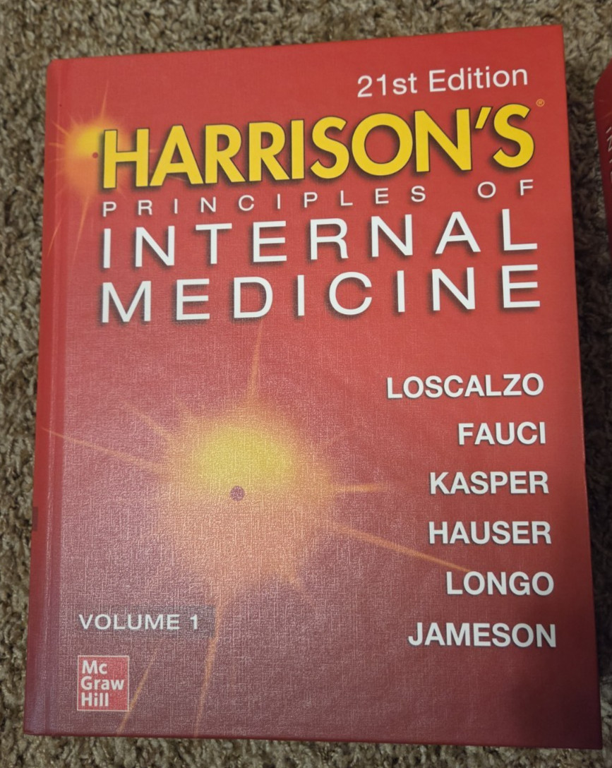 Harrison’s Principles of Internal Medicine, Twenty-First Edition (Vol. 1 & 2)