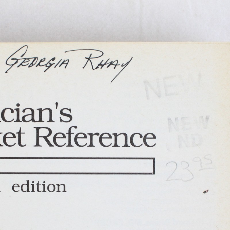 Clinician’s Pocket Reference 7th Edition 1993 Spiral Bound Paperback