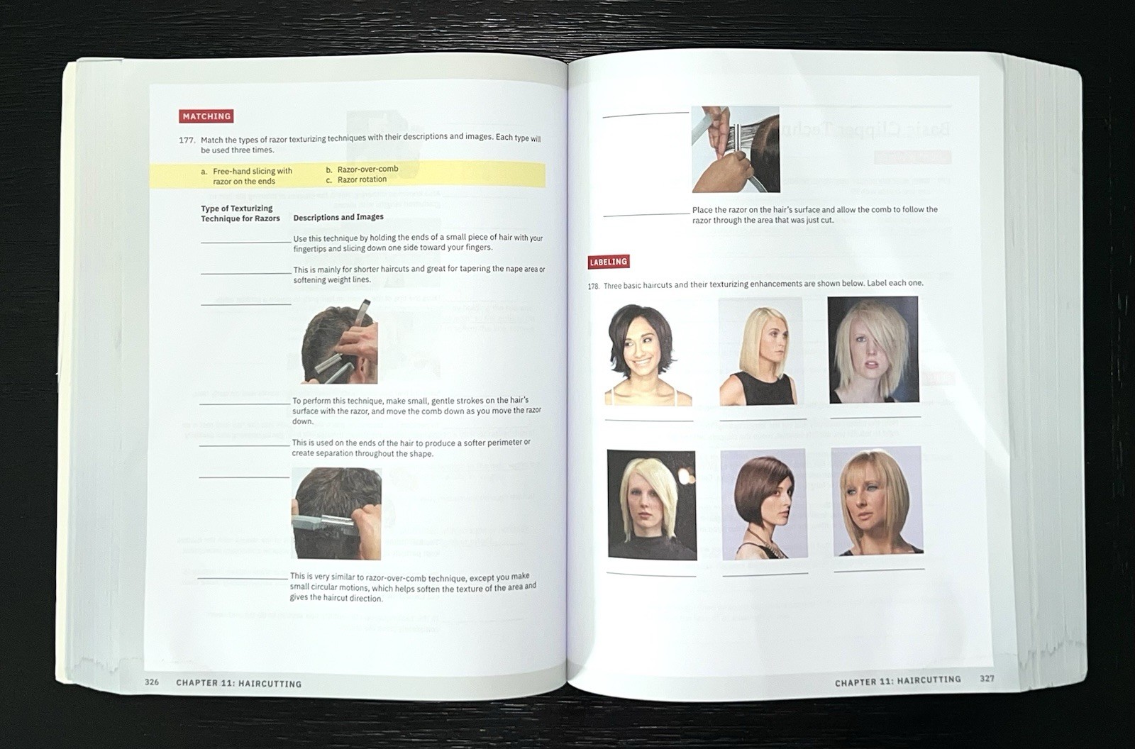 Unused Milady Standard Cosmetology Workbook 14th Ed. Clean Unmarked Pages