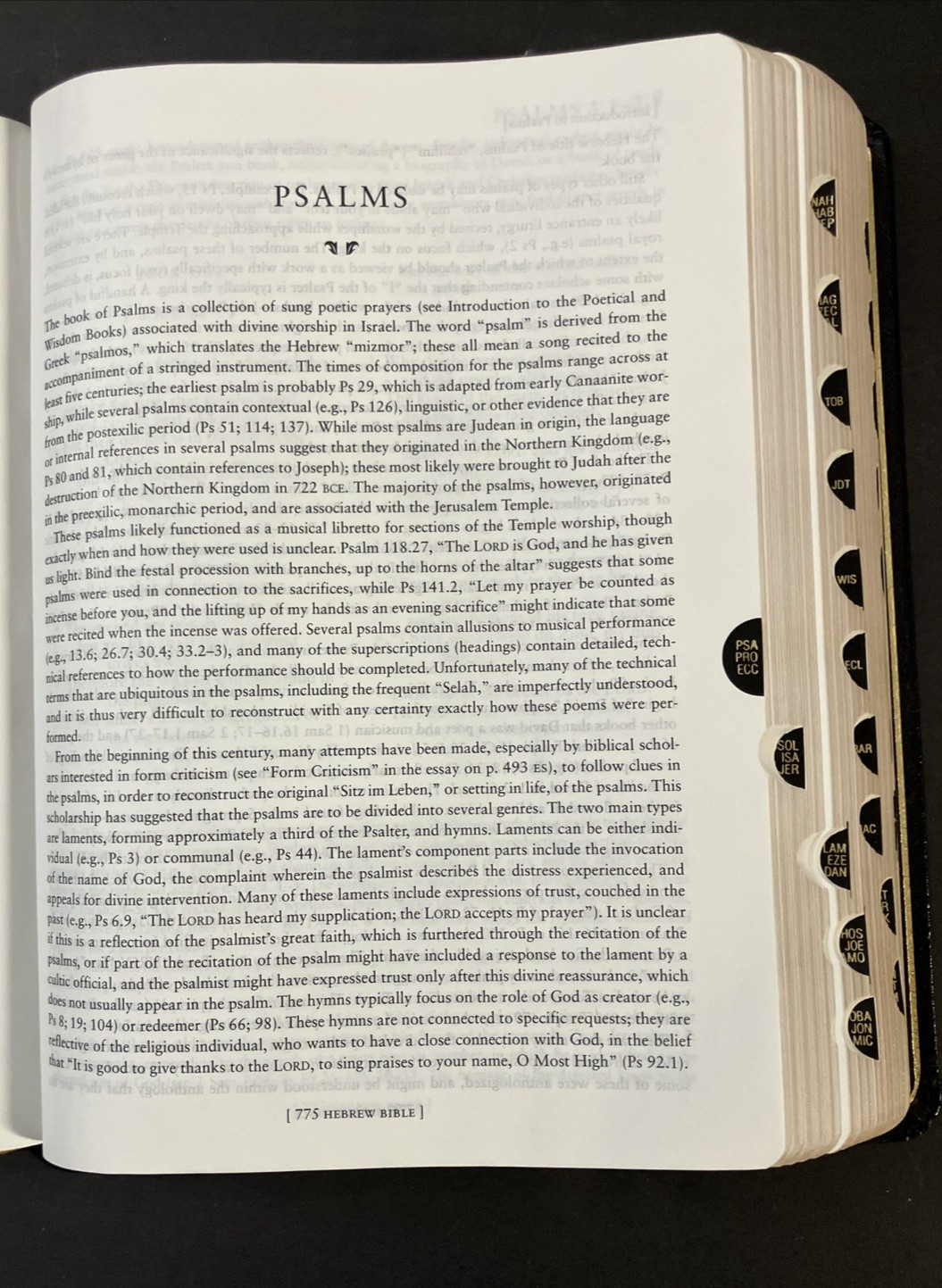 New Oxford Annotated Bible with the Apocrypha, NRSV. 3rd Edition. Leather. 9714A