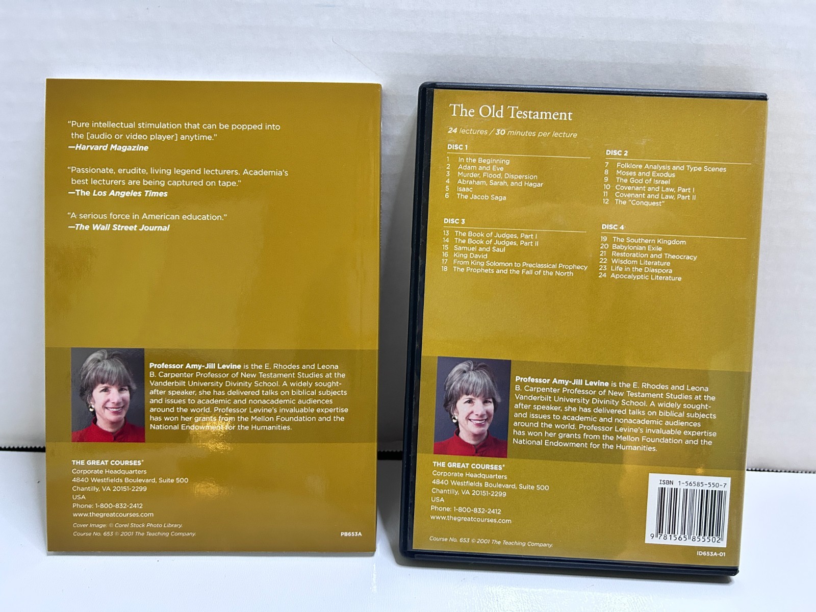 The Great Courses – The Old Testament DVD & Coursebook Professor Amy-Jill Levine