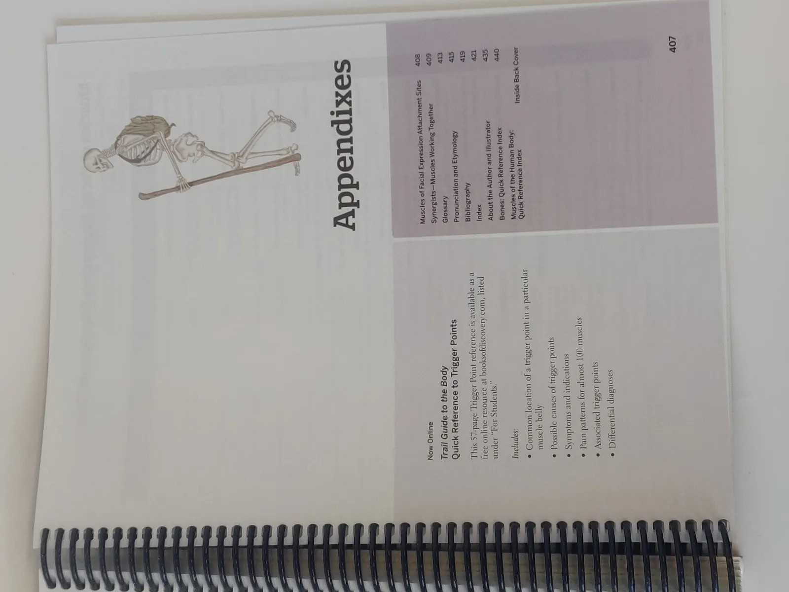 Books Of Discovery Trail Guide To The Body Spiral Bound Textbook White Sixth