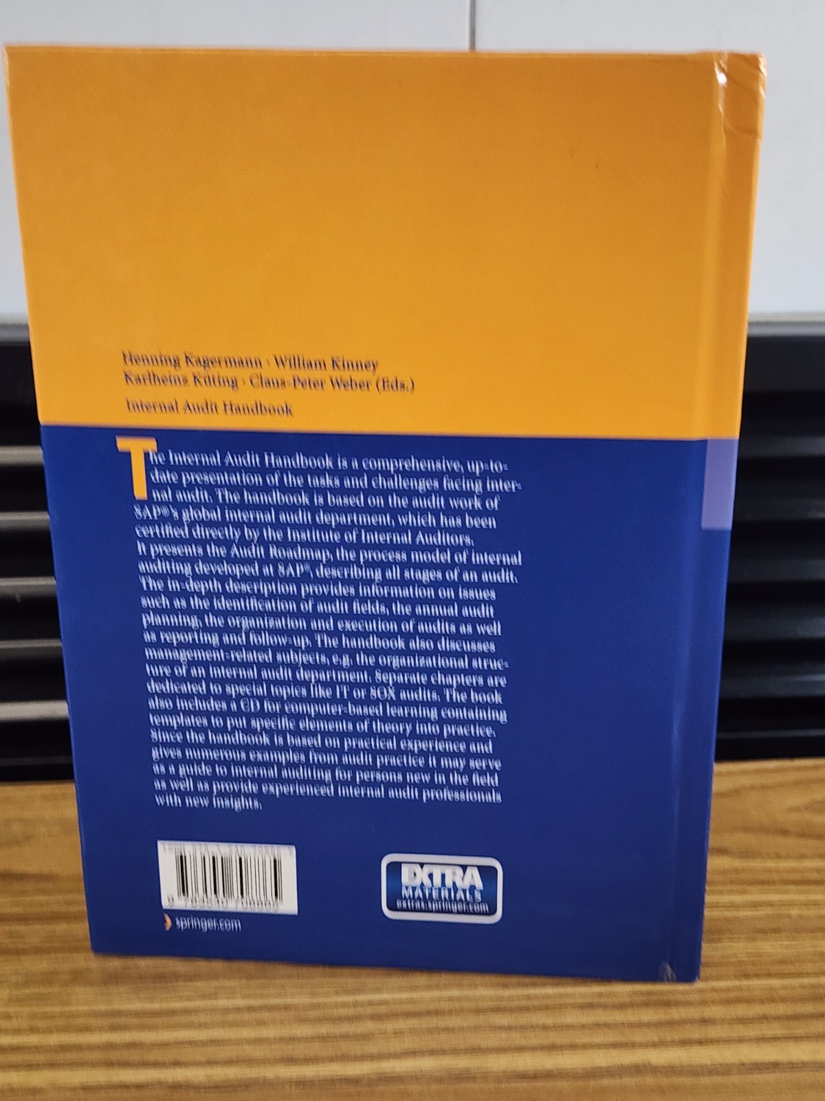 Internal Audit Handbook : Management with the SAP-Audit Roadmap (2007, Hardcover