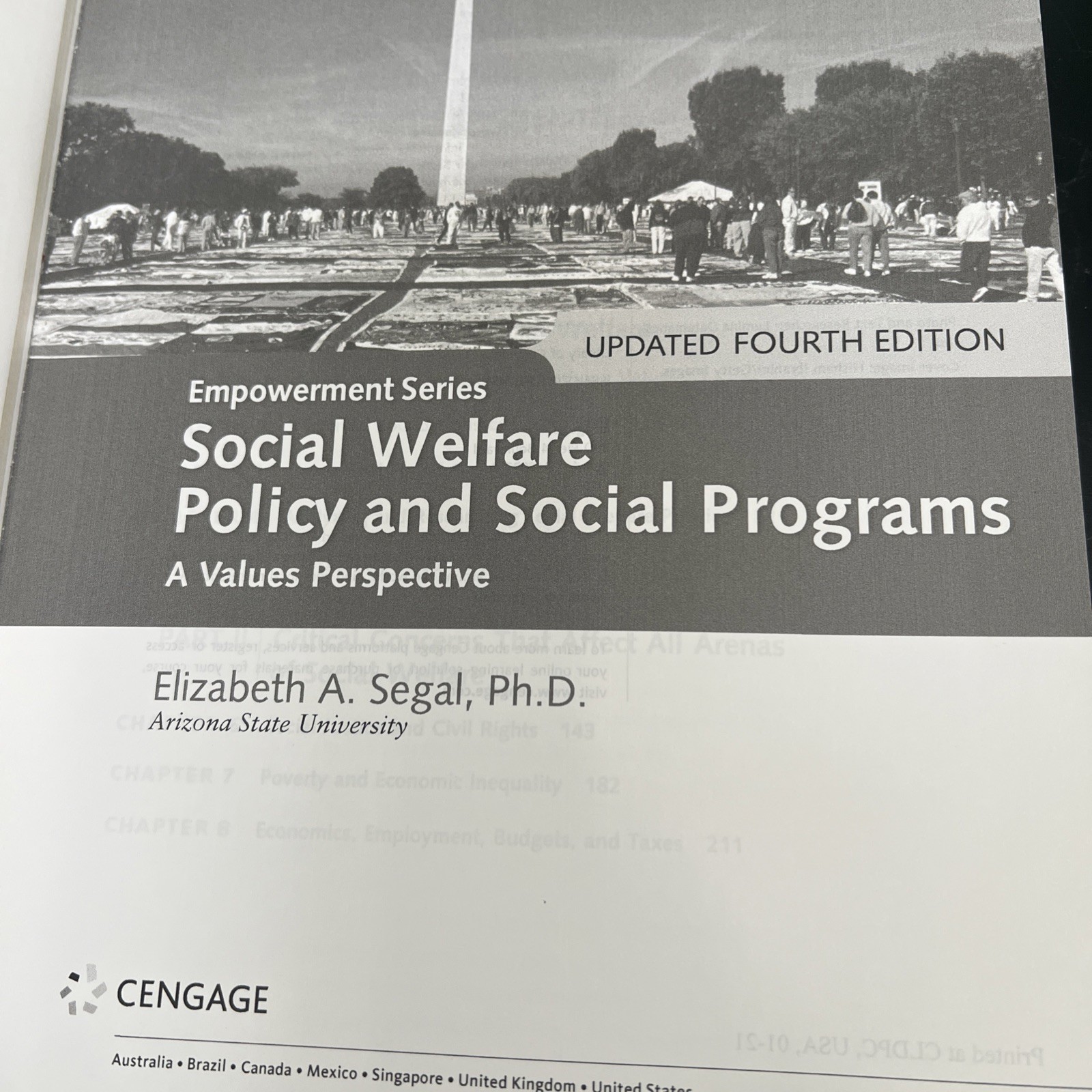 Empowerment Series: Social Welfare Policy and Social Programs, Enhanced (MindTap