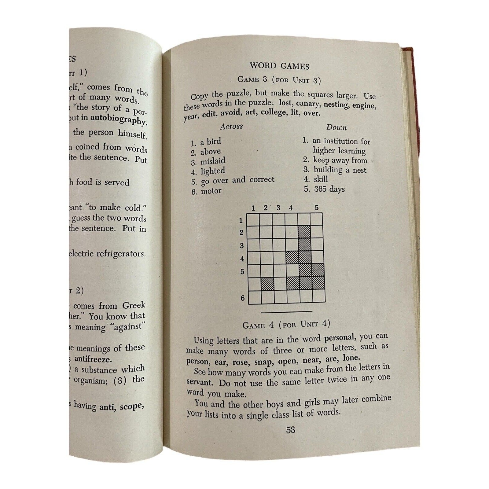 Using Words With Power (Through Spelling) by Lillian E. Billington (1950) HB