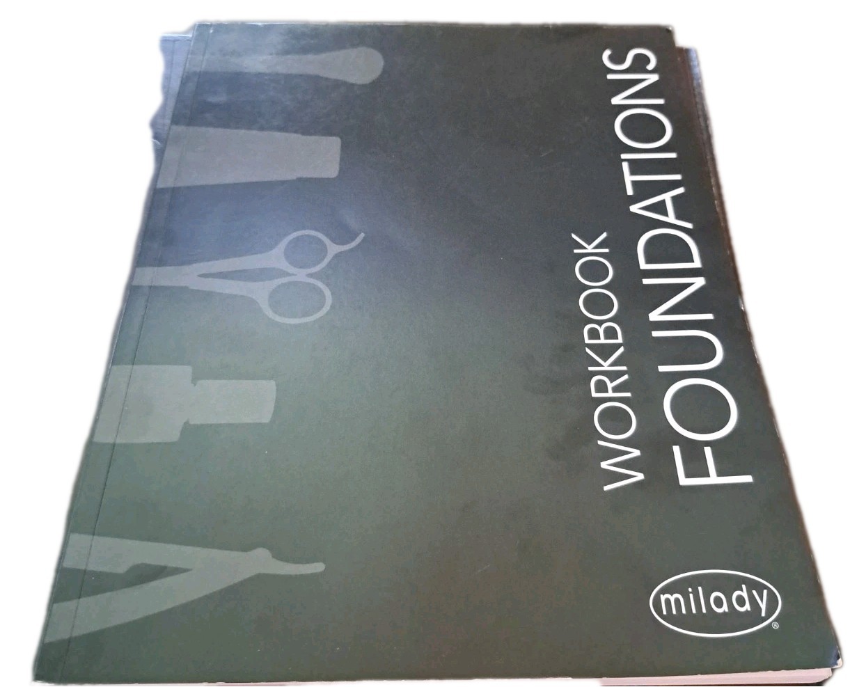 Milady Standard Foundations Workbook Paperback Cengage 2020 – VERY GOOD Cond