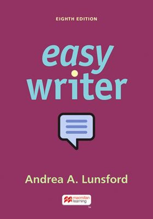 EasyWriter Spiral Andrea A. Lunsford