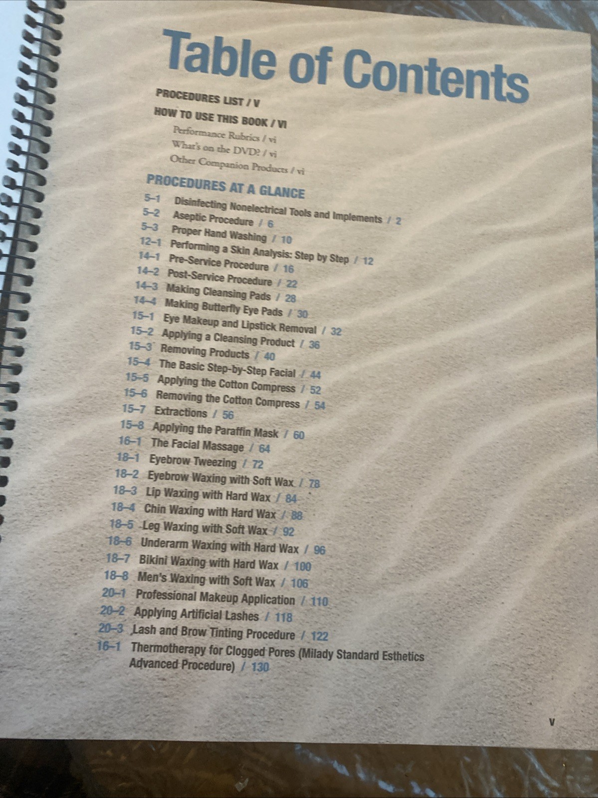Step-By-Step Procedures for Milady Standard Esthetics: Fundamentals, Spiral…